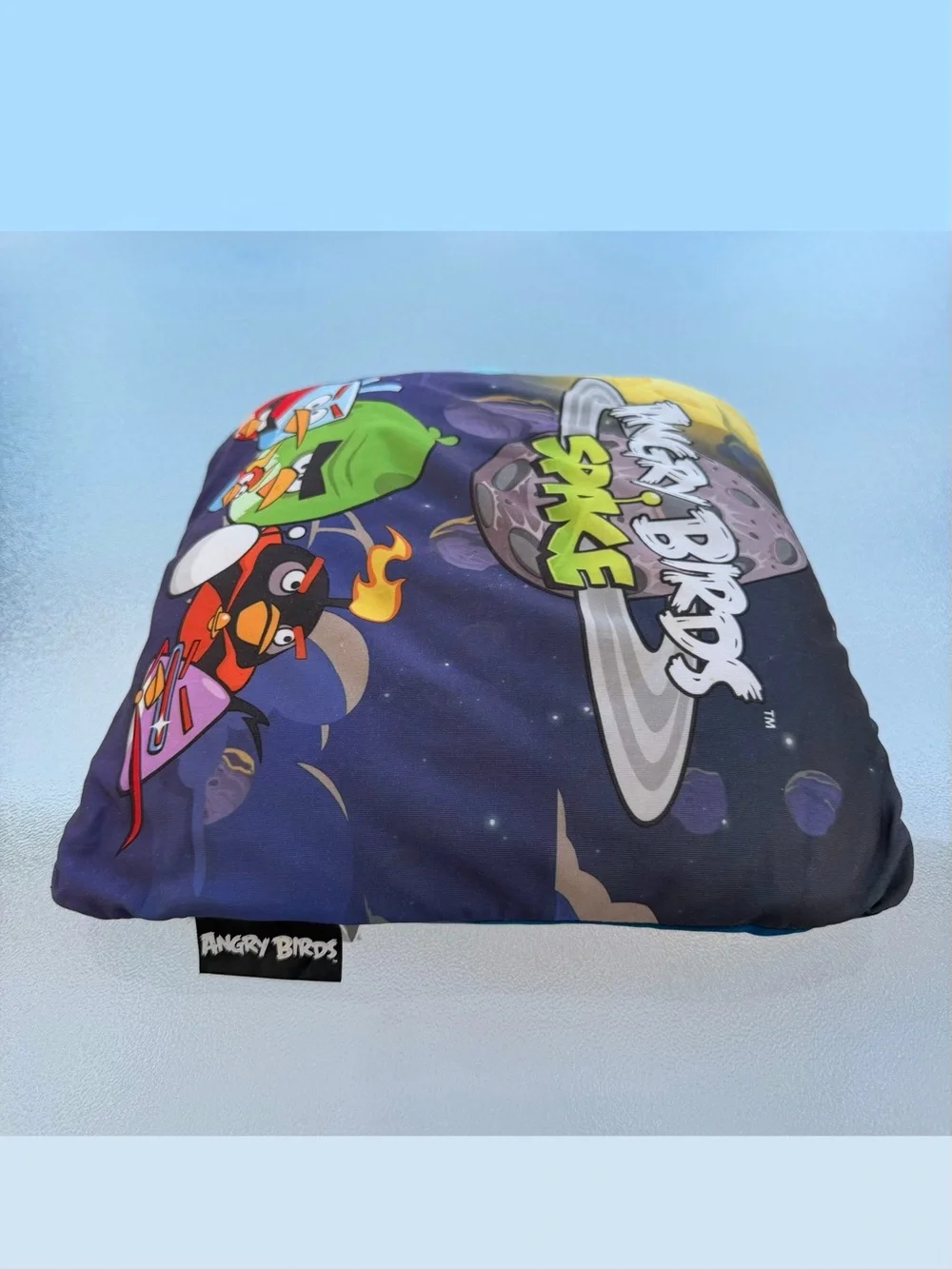 Angry Birds Space Group Of Characters Multi-Color Decorative Throw Pillow